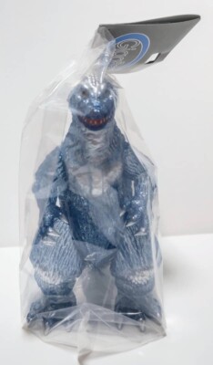 Gigabrain Godzilla 1962 Kingoji Clear Molding Blue Glitter Lame