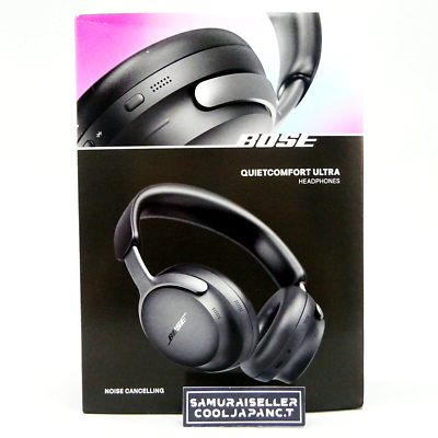 Bose QuietComfort Ultra Headphones Black Noise Canceling Wireless