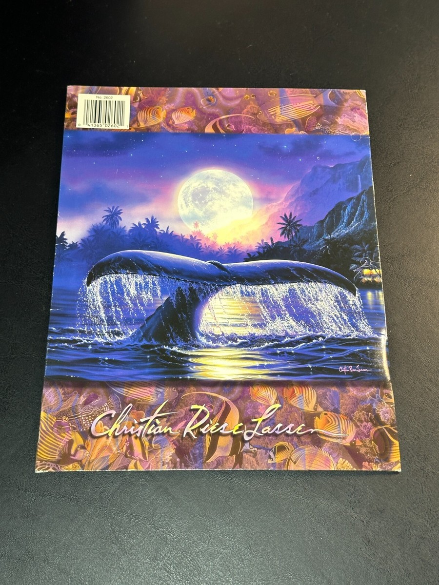 Vintage 90s Christian Riese Lassen Art Portfolio Ancient Mysteries
