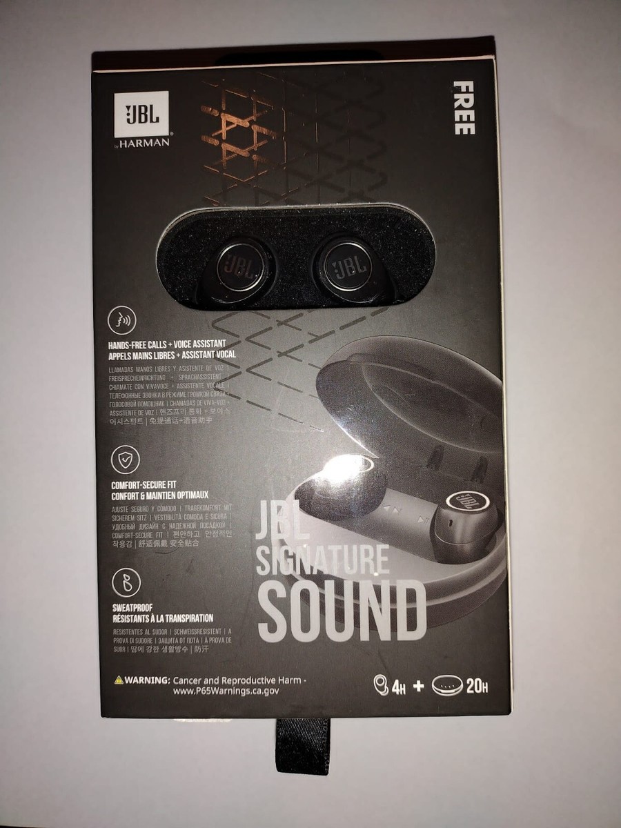 JBL Free X true wireless earbud headphones with Built in remote