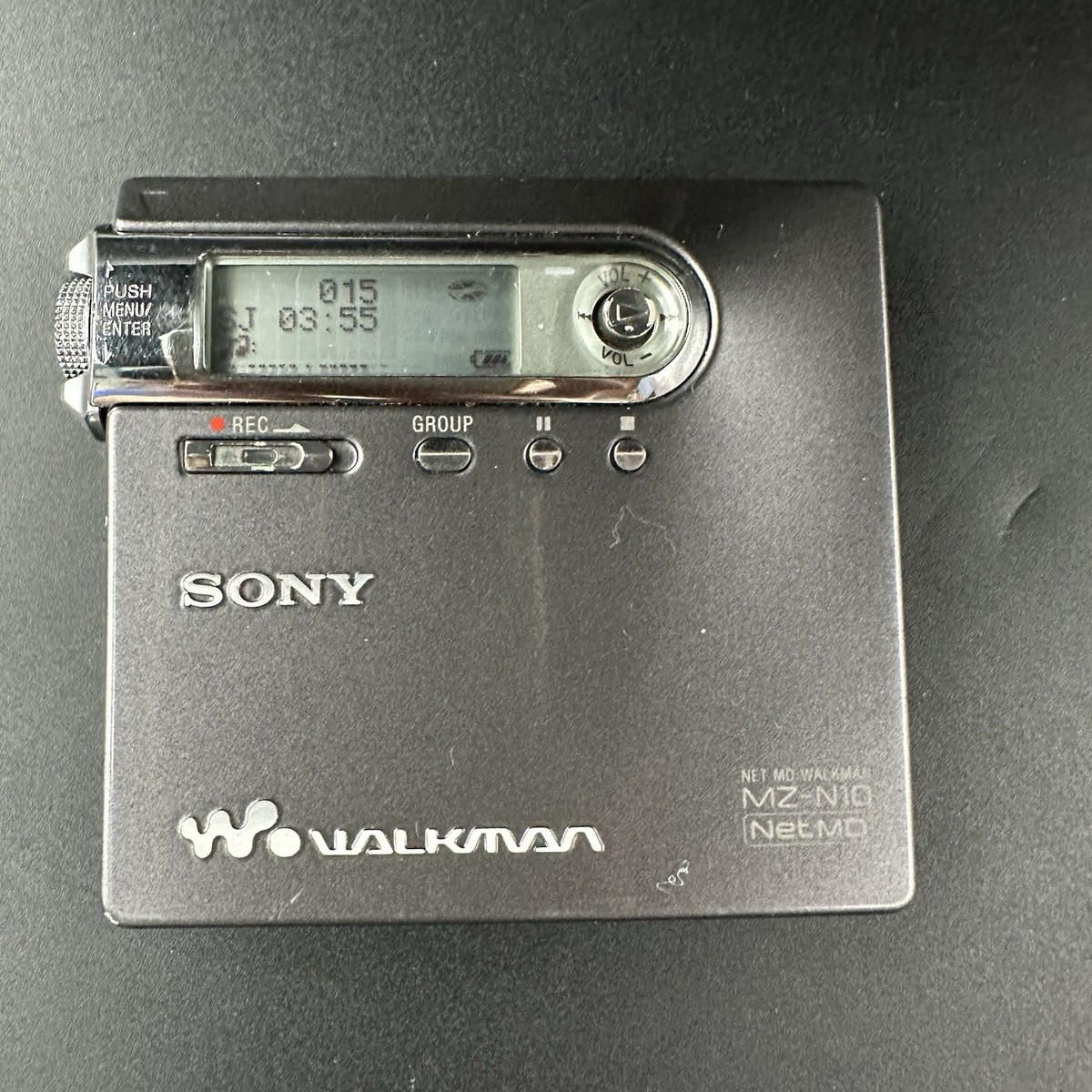 SONY MZ-N10 NET MD WALKMAN Gray Fully Tested Working | eBay