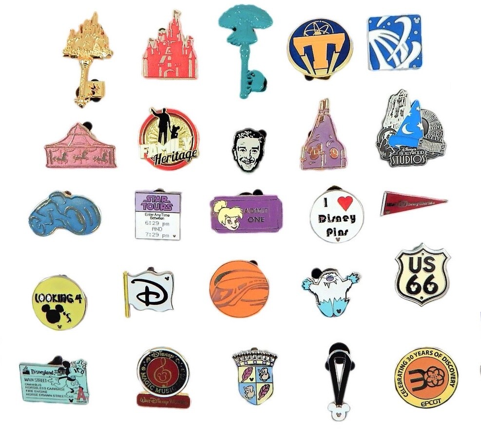 ディズニーワールド ピンバッジセット（5個）Disney World Pins Disney