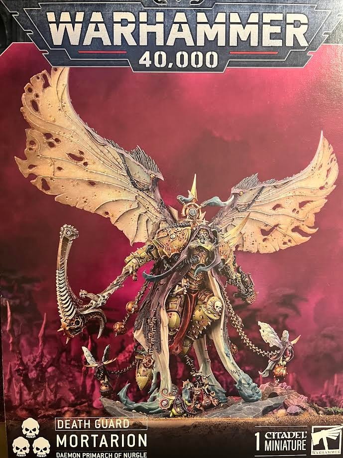 WARHAMMER 40K DEATH GUARD MORTARION, DAEMON PRIMARCH OF NURGLE 43