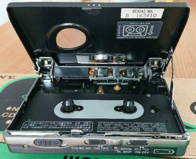 SONY Cassette WALKMAN WM-EX909 Black 1990s Vintage Operability