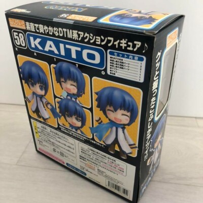 Nendoroid Vocaloid KAITO Figure #58 Good Smile Company Japan Used