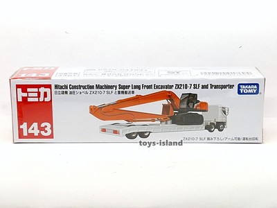 TOMICA 143 Hitachi Construction Machinery Super Long Front