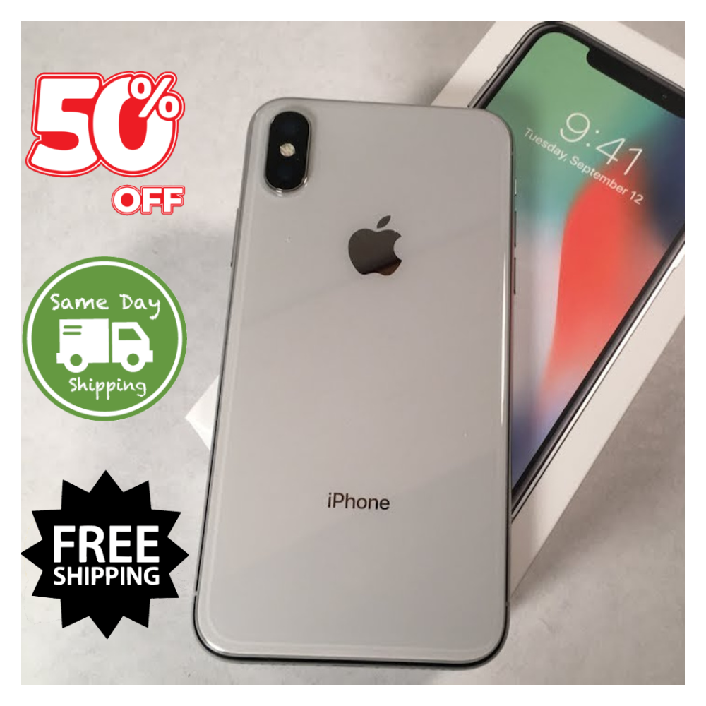 Apple iPhone X 64GB 256GB Smartphone Unlocked Verizon At&t T