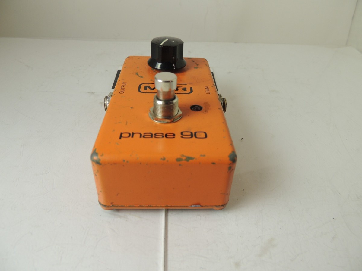 Vintage 1980's MXR Phase 90 Phaser Phase Shifter Block Logo