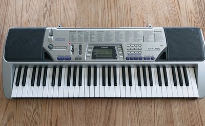 Casio CTK-496 Electronic Keyboard With 100 Song 100 Tones & 100