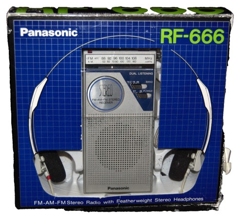 NATIONAL PANASONIC RF-60 ヘッドホン Panasonic RF-60 FM Stereo