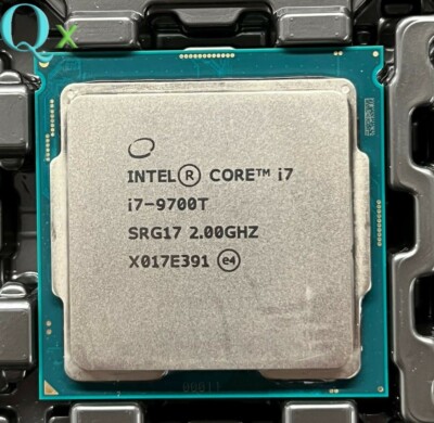 9Th Gen Intel Core i7-9700T LGA 1151 CPU Processor Eight Cores