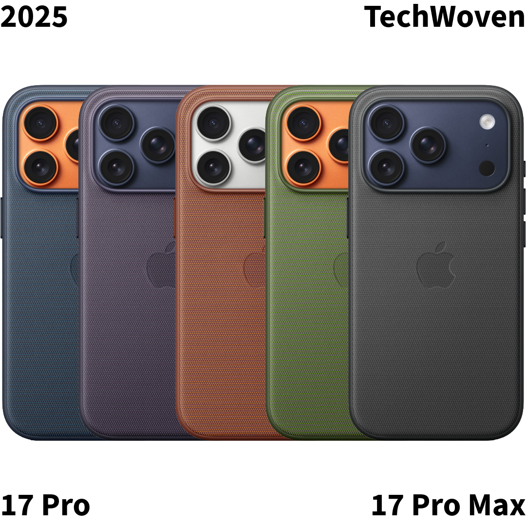 New 2025 Apple - TechWoven Case with MagSafe For 17 Pro, 17 Pro
