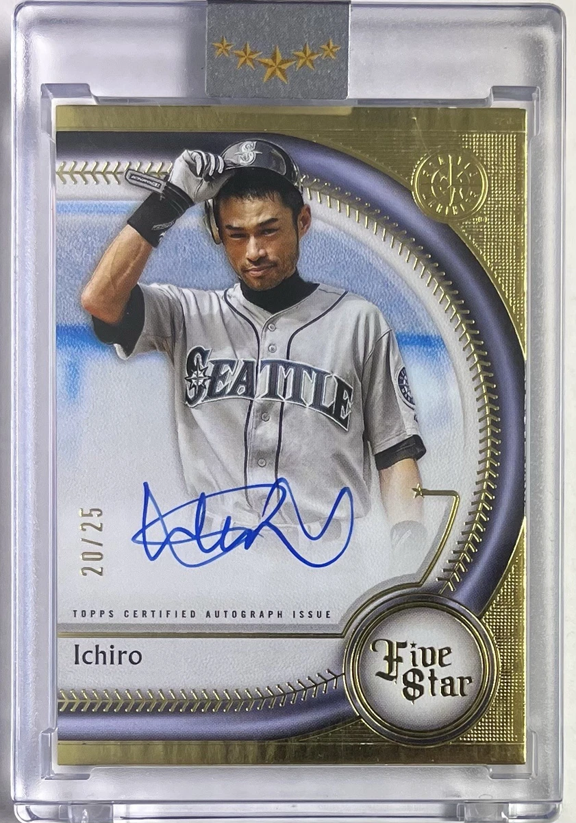Ichiro Suzuki Autographed Baseball Sports Trading Cards for sale