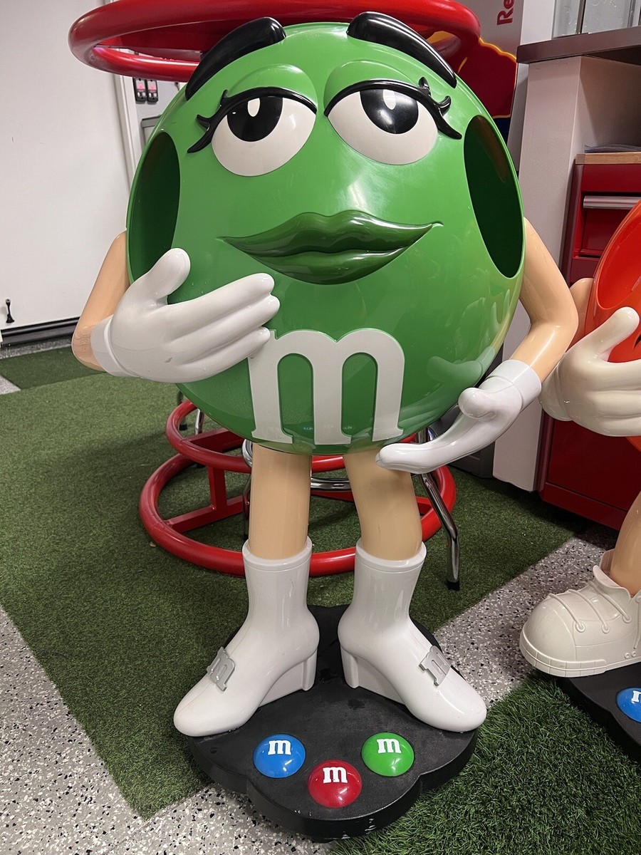 Collector Set of 4 ❤️M&M Life Size Figure Candy Store Display | eBay
