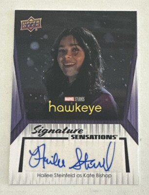 upper deck marvel ヘイリー アトウェル 直筆サインカード upper deck