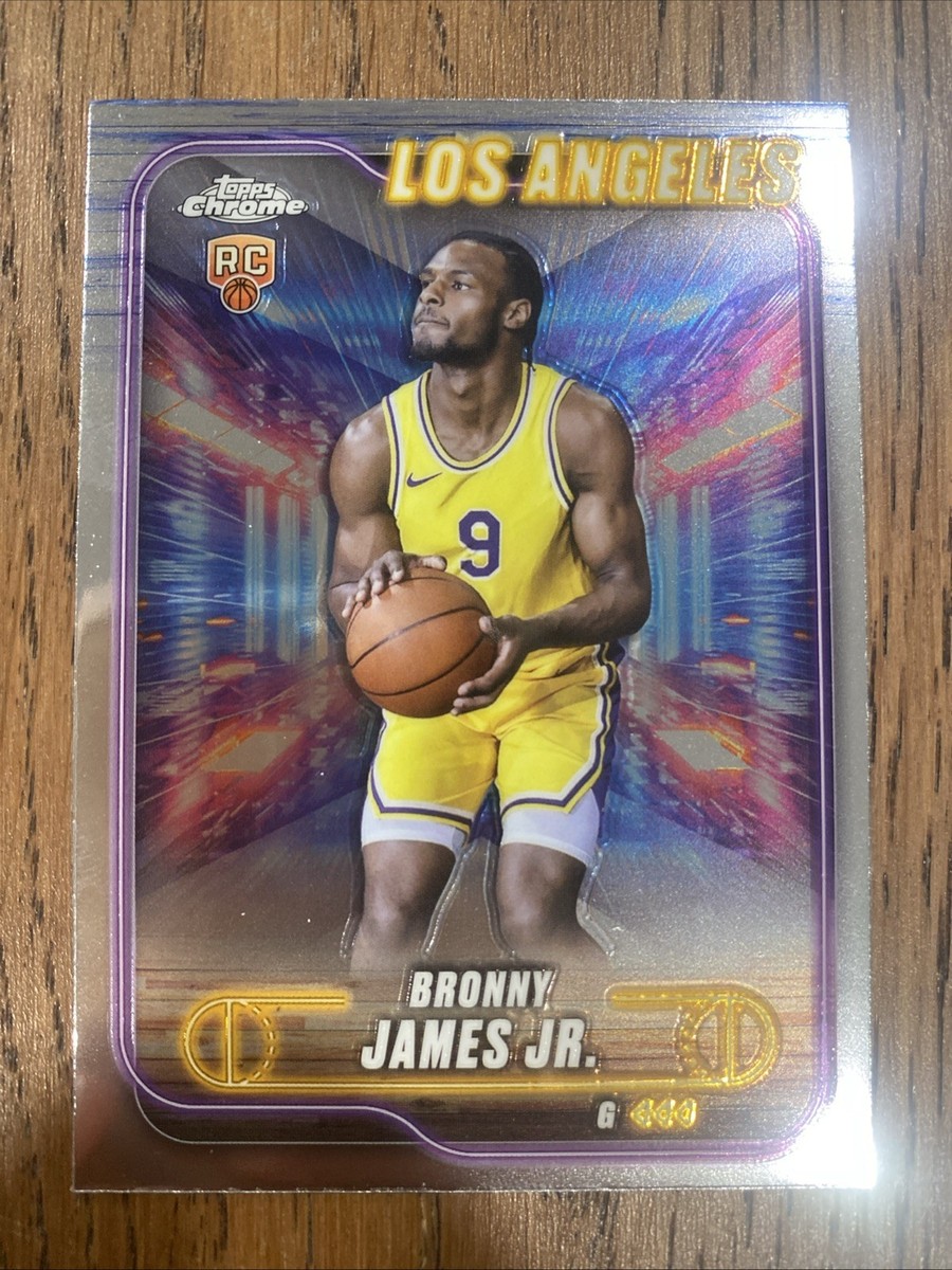 Bronny James RC 2024-25 Topps Chrome #149 | eBay