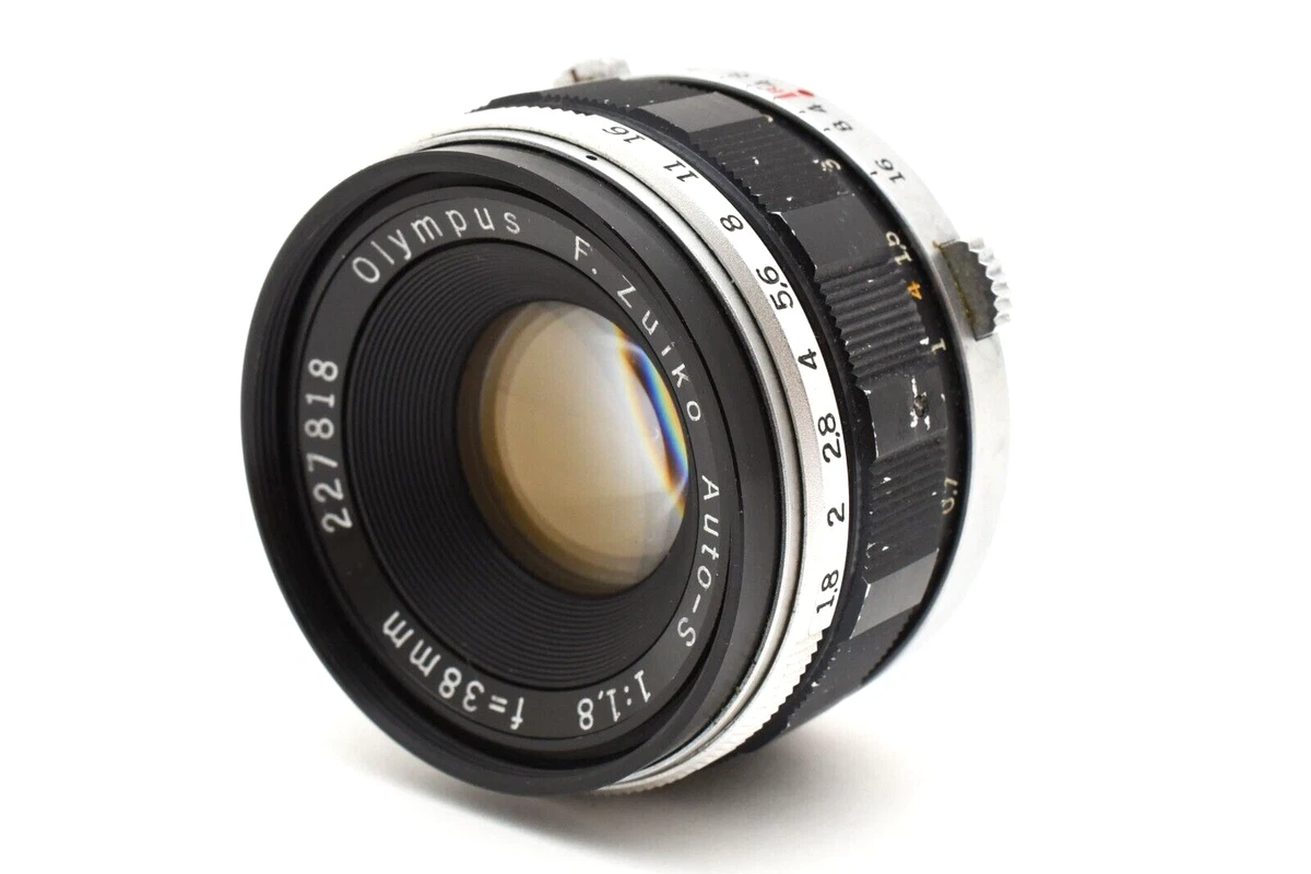F/1.8 Camera Lenses Olympus Zuiko 38mm Focal for sale | eBay
