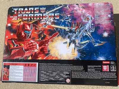 SUPREME SS25 LIMITED EDITION OPTIMUS PRIME G1 40TH ANNIVERSARY