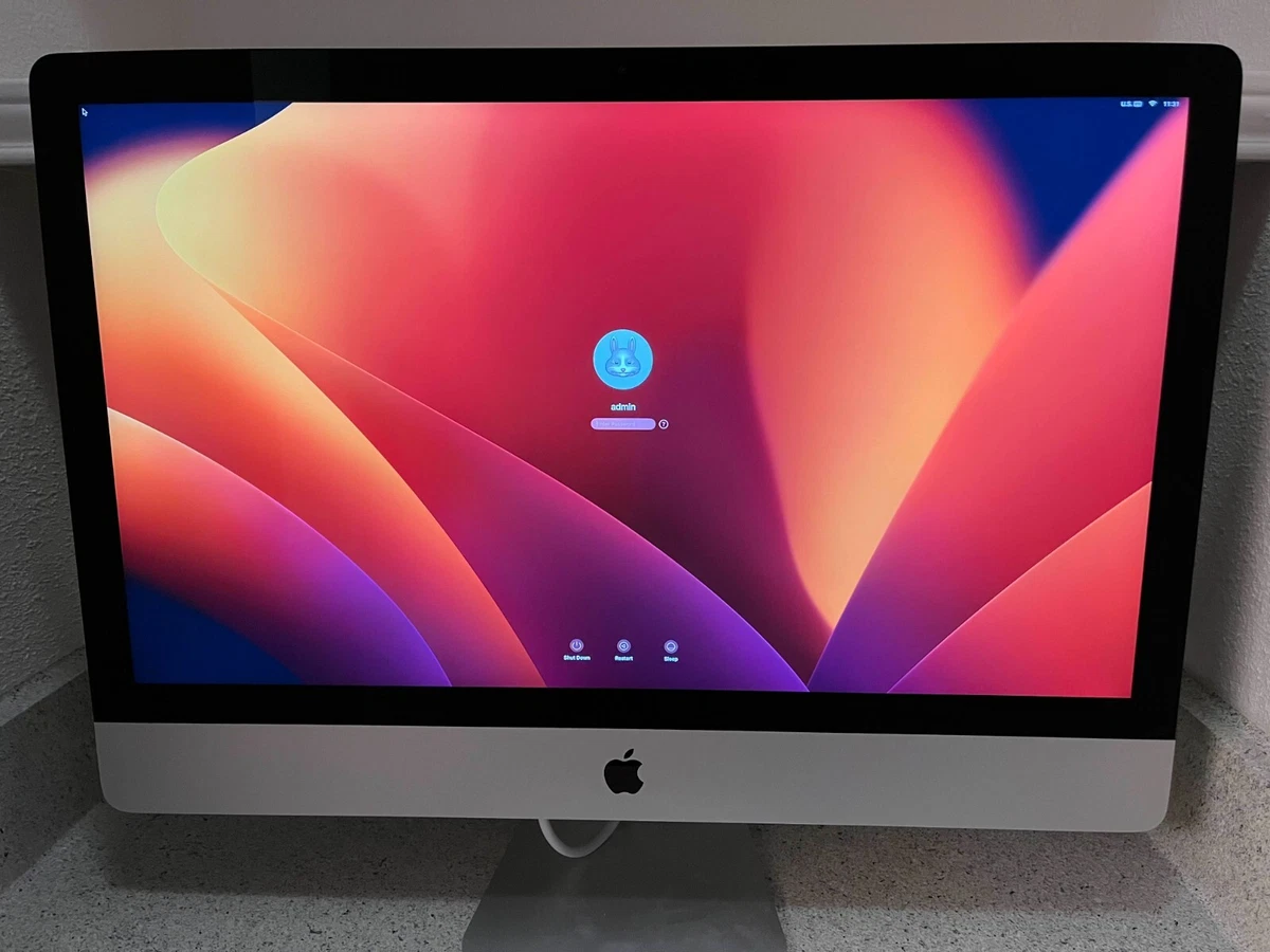 Apple iMac with Retina 5K display 2017 Release Year Apple Desktops