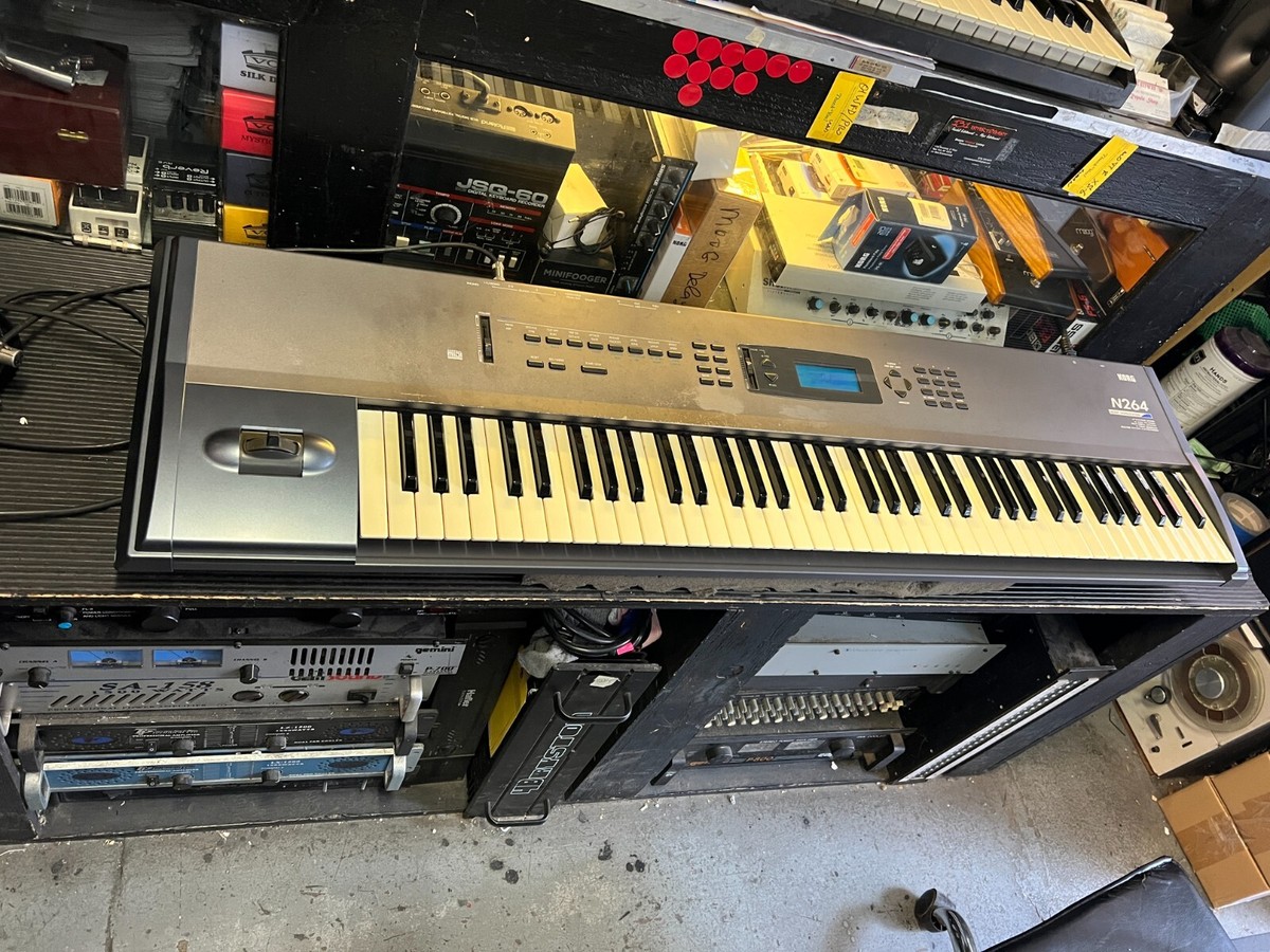 動作良好】KORG コルグ N264 シンセサイザー Korg N264 76 key