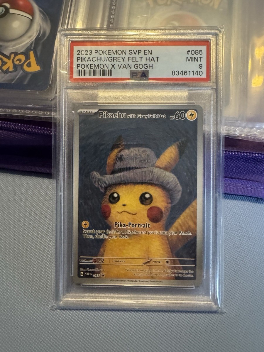 ゴッホピカチュウ 未開封 Pikachu with Grey Felt Hat 未開封プロモ