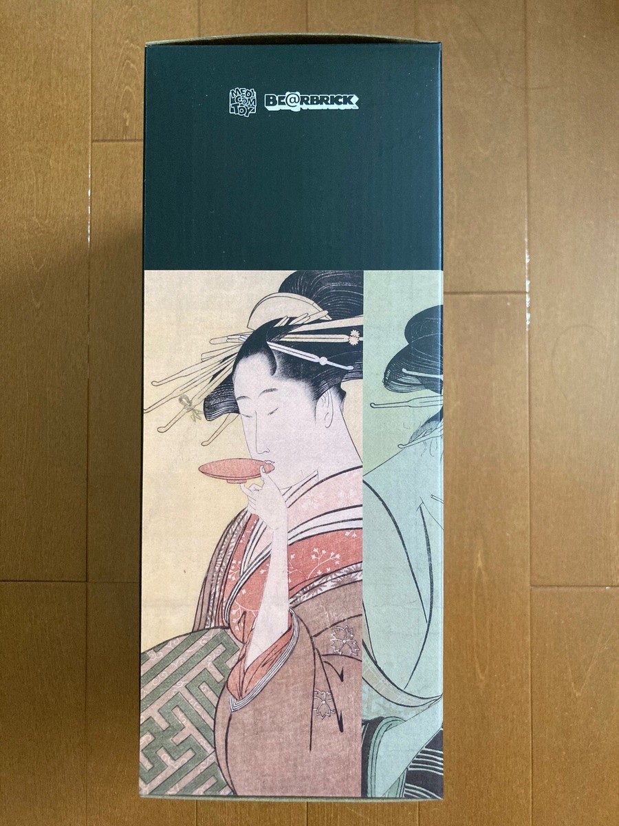 BE@RBRICK KITAGAWA UTAMARO Model 100 400 Medicom Toy The The