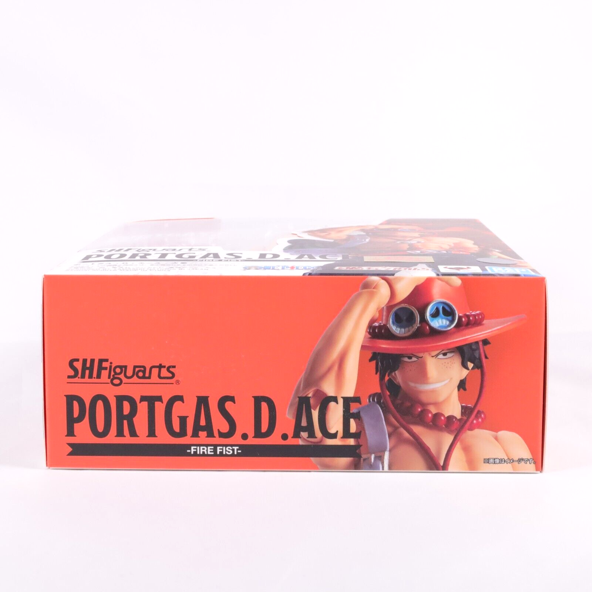 S.H.Figuarts One Piece Portgas D Ace Bandai Authentic Brown Box