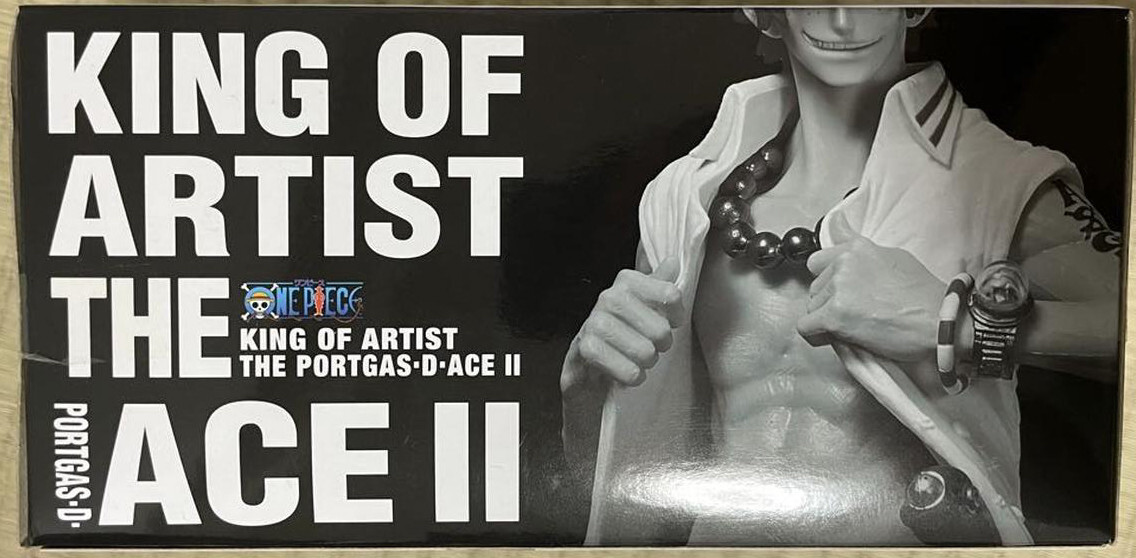 Japan Authentic King of Artist One Piece Marine Ace Figure | eBay