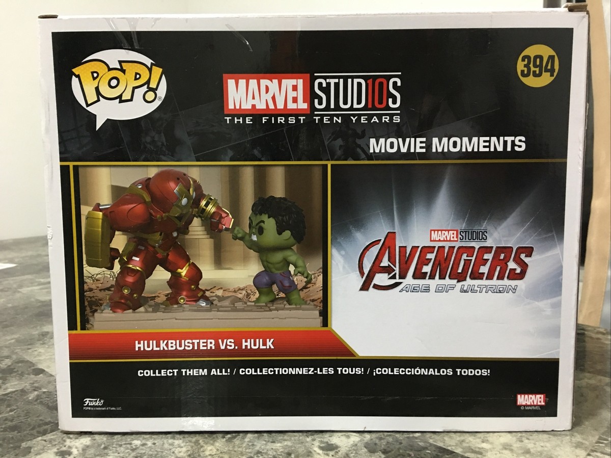 Funko Pop! Marvel: Hulkbuster vs Hulk Movie Moments Figures (394