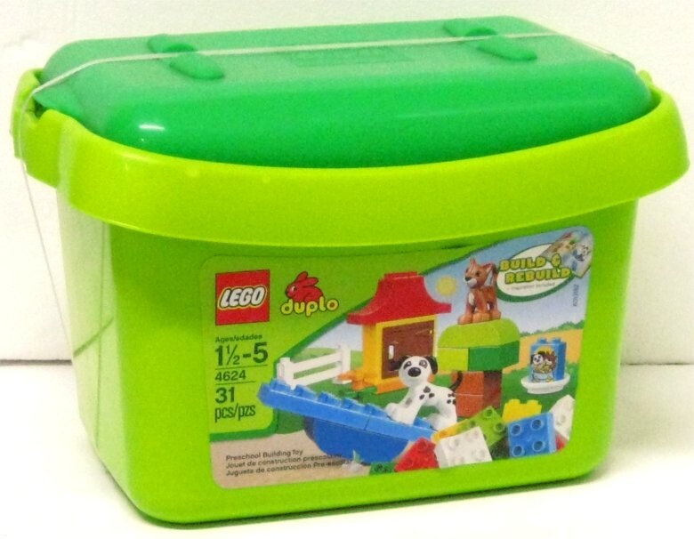 LEGO 4624 Duplo Green Bucket | eBay