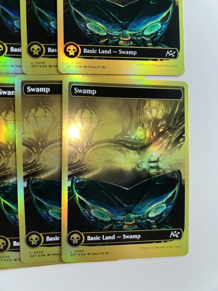 MTG foil 英語版 沼 Swamp Avon 0003 SLP ③ MTG foil 英語版 沼 Swamp