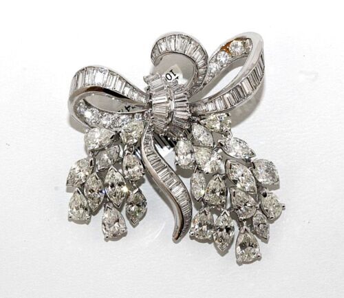 Pt900 ダイヤモンド1.67ctブローチ