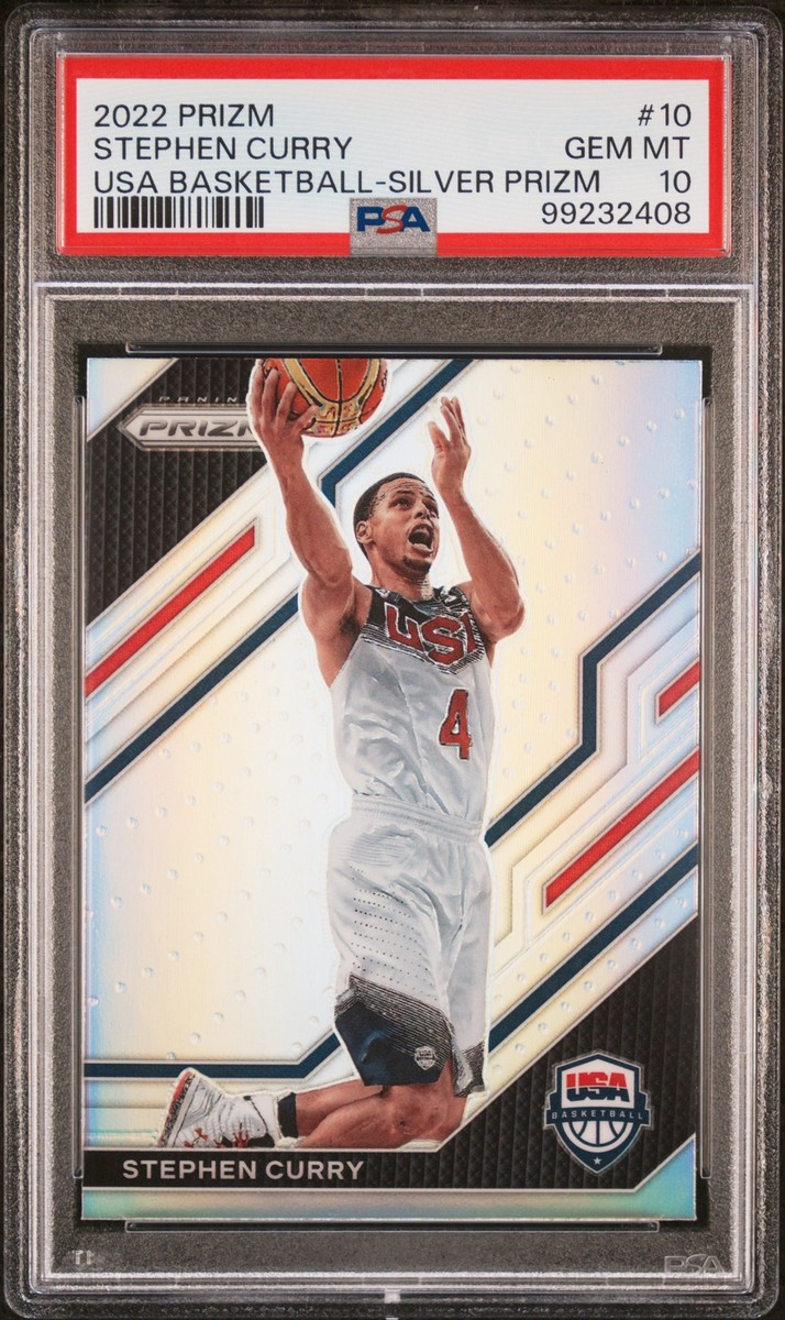 2022-23 Panini Prizm - USA Basketball Stephen Curry #10 Silver