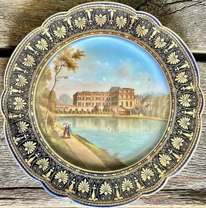 SÈVRESセーヴルキャビネットプレート肖像画アンティーク