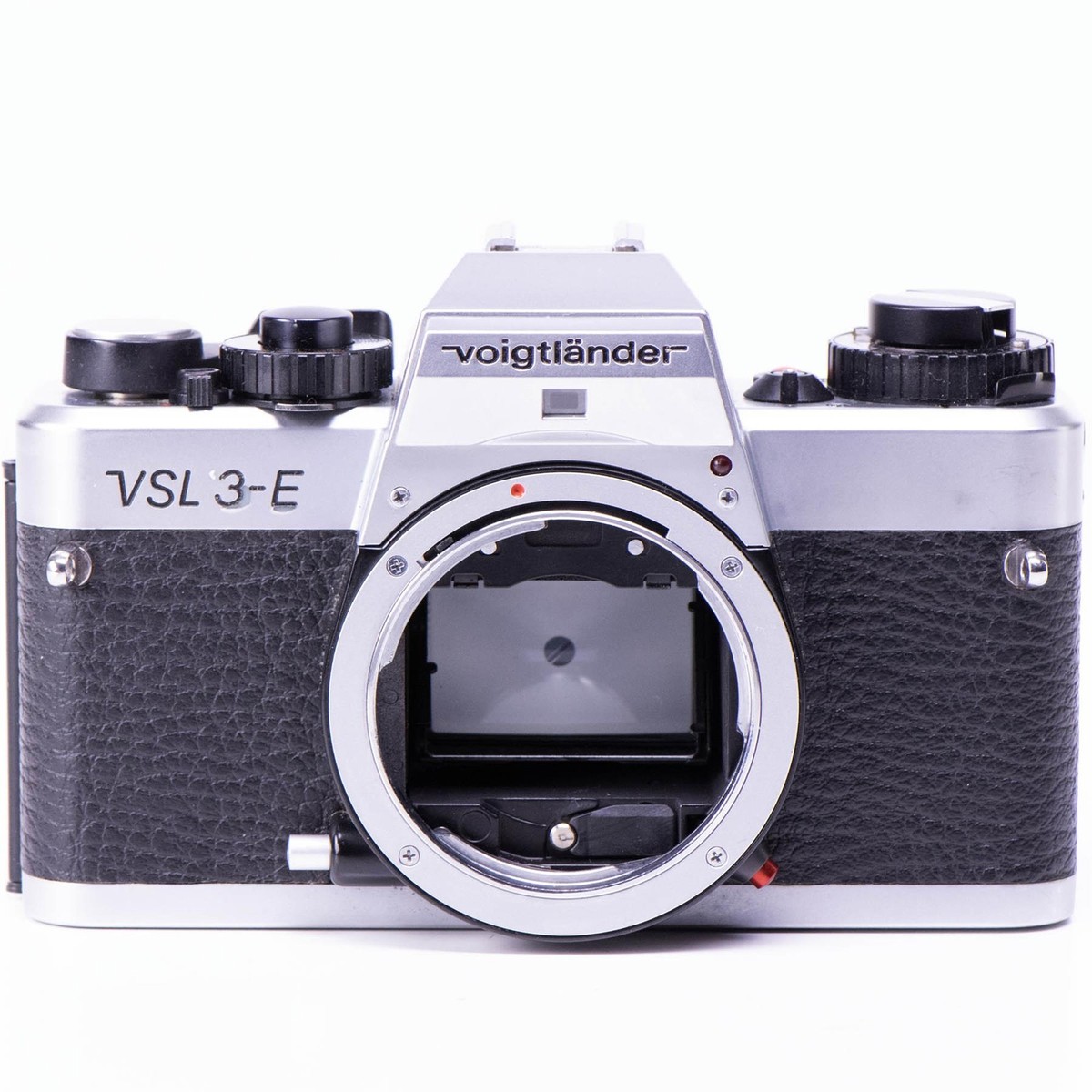 Voigtlander VSL 3-E Camera | Ultron 50mm f1.8 lens | White