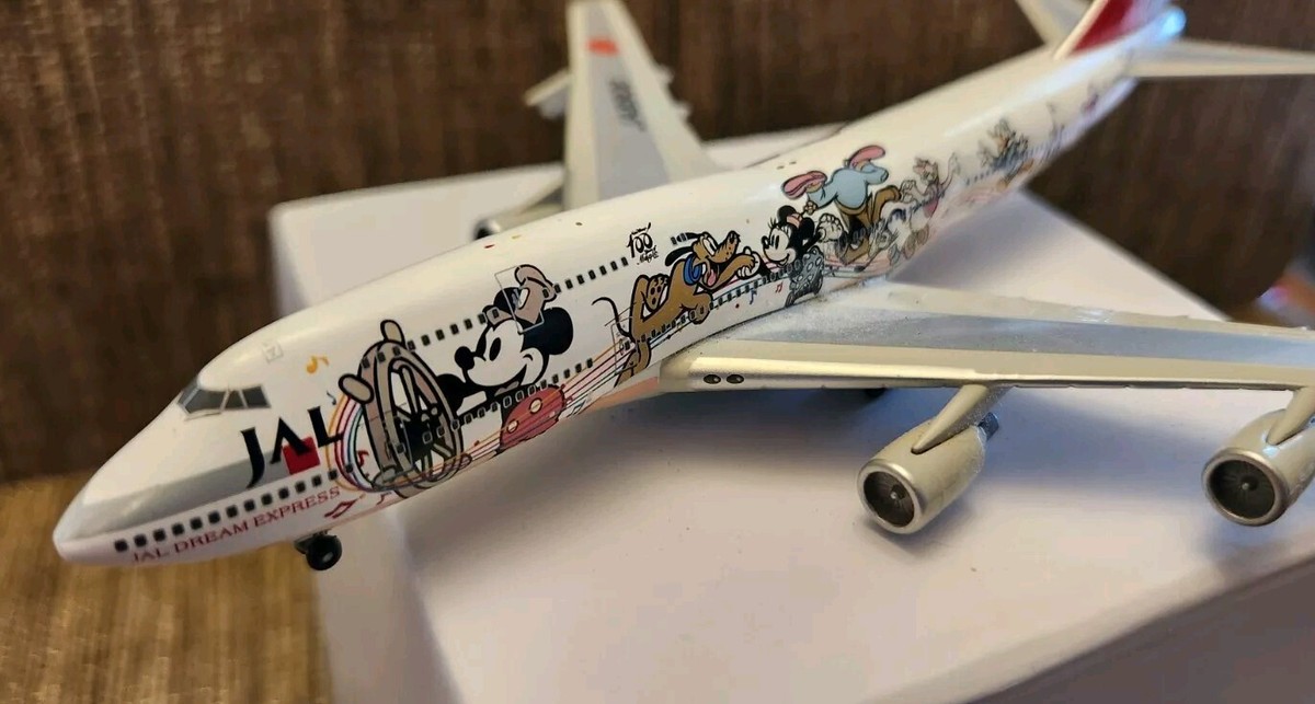 JAL DREAM EXPRESS Disney 100 飛行機模型 JAL Dream Express Disney