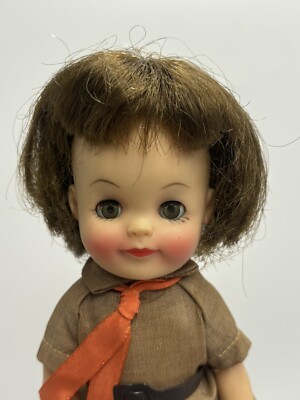 ビンテージ エファンビー ガール スカウト ドール ブラウン effanbee