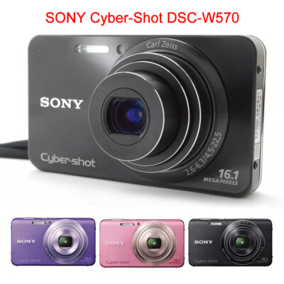 SONY Cyber-shot DSC-W570 16.1MP 5x Optical Zoom Digital Camera