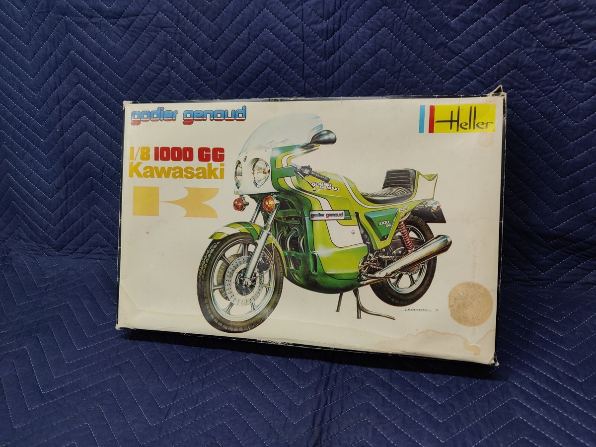 グンゼ産業 1/8 KAWASAKI 1000GS GODIER GENOUD ゴディエジュヌー 未