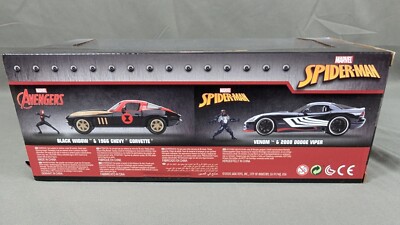 Jada Marvel Spider-Man Venom With 2008 Dodge Viper NIB Diecast | eBay