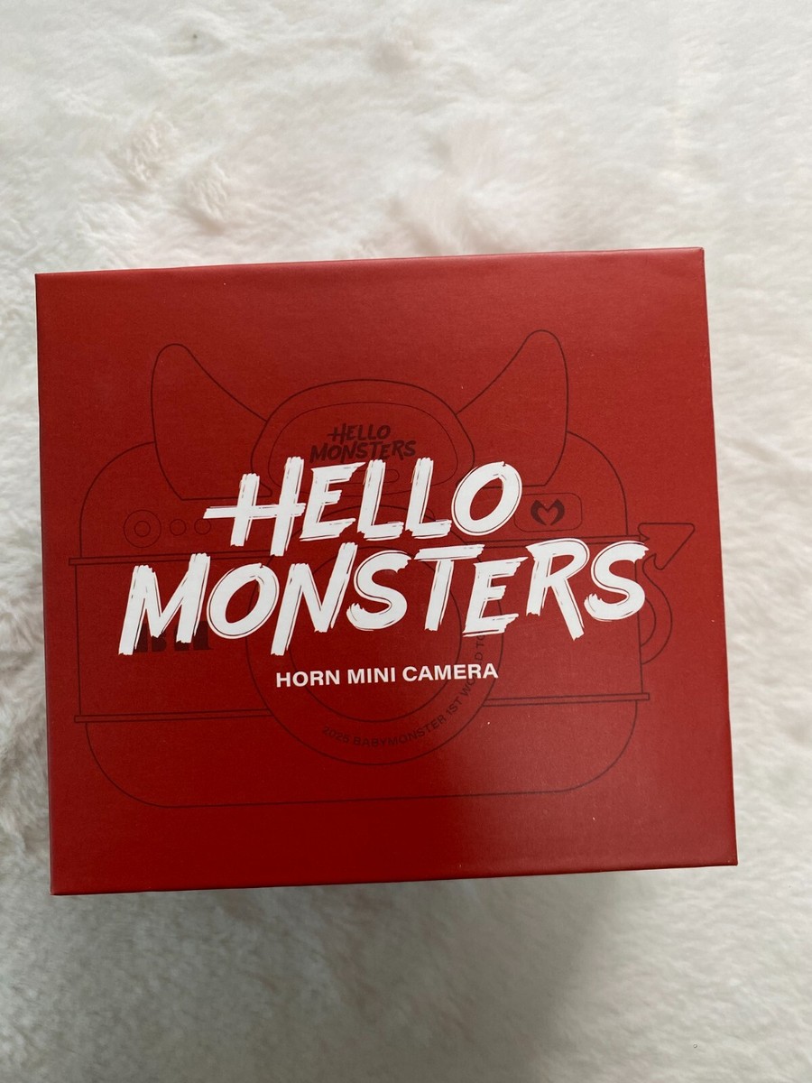 BABYMONSTER HORN MINI CAMERA [HELLOMONSTERS] Korea limited digital