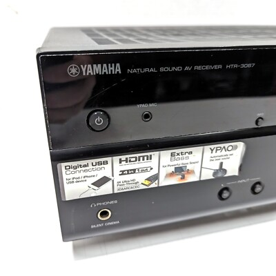 YAMAHA HTR-3067 AV receiver 5.1ch / 4K Ultra HD | eBay