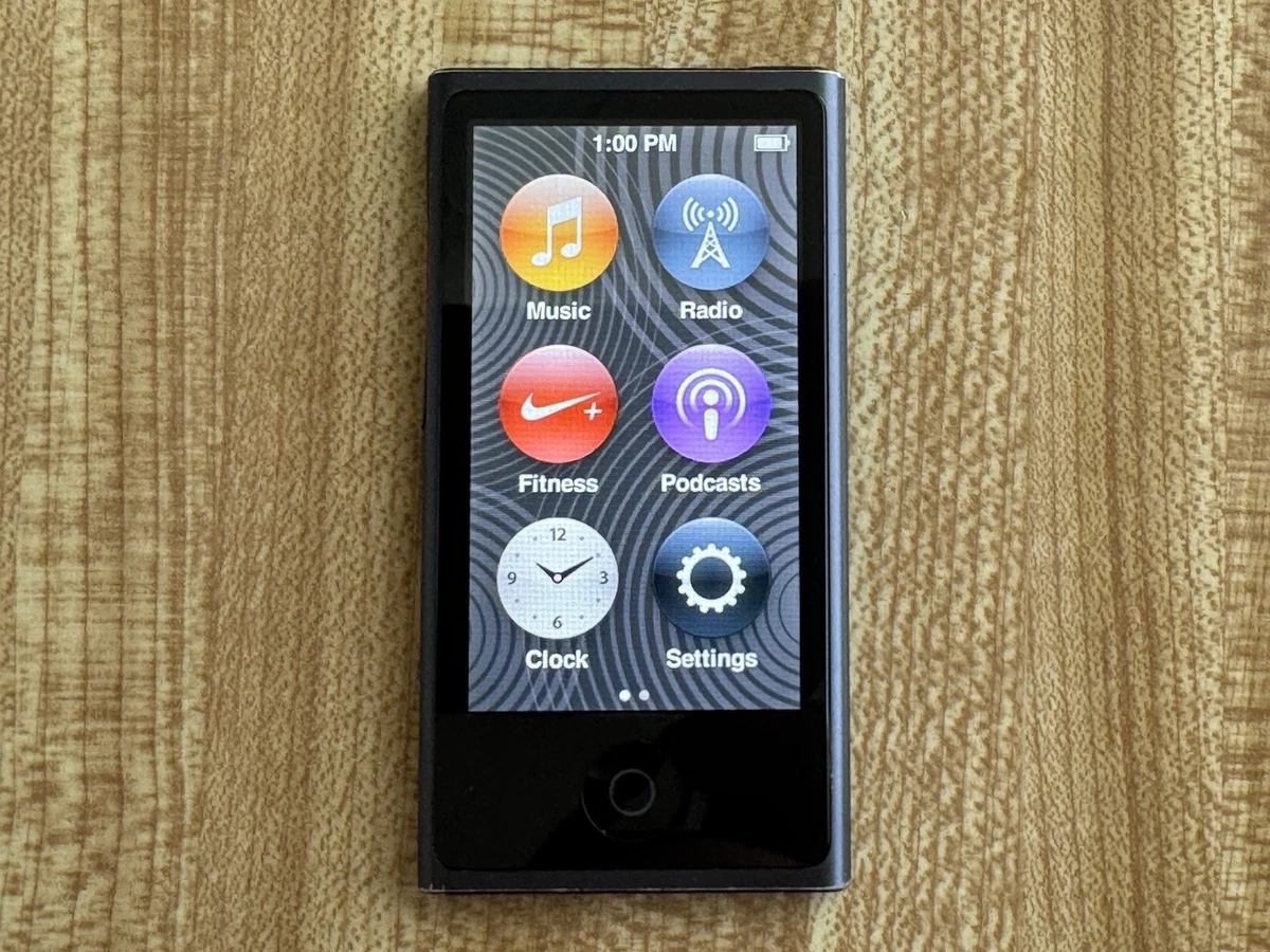 Apple Ipod Nano 16gb Slate 7th Generation for sale | eBay