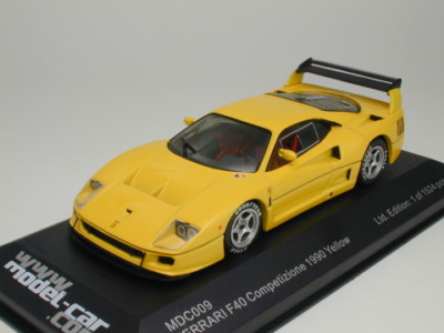 IXO 1:43 Ferrari F40 Competizione 1990 Yellow from Japan | eBay