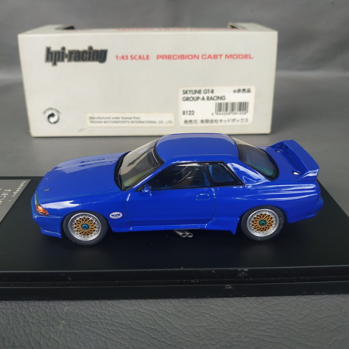 1/43 hpi リーボック r32 bnr32 HPI 8606 1/43 Reebok BNR32 Skyline
