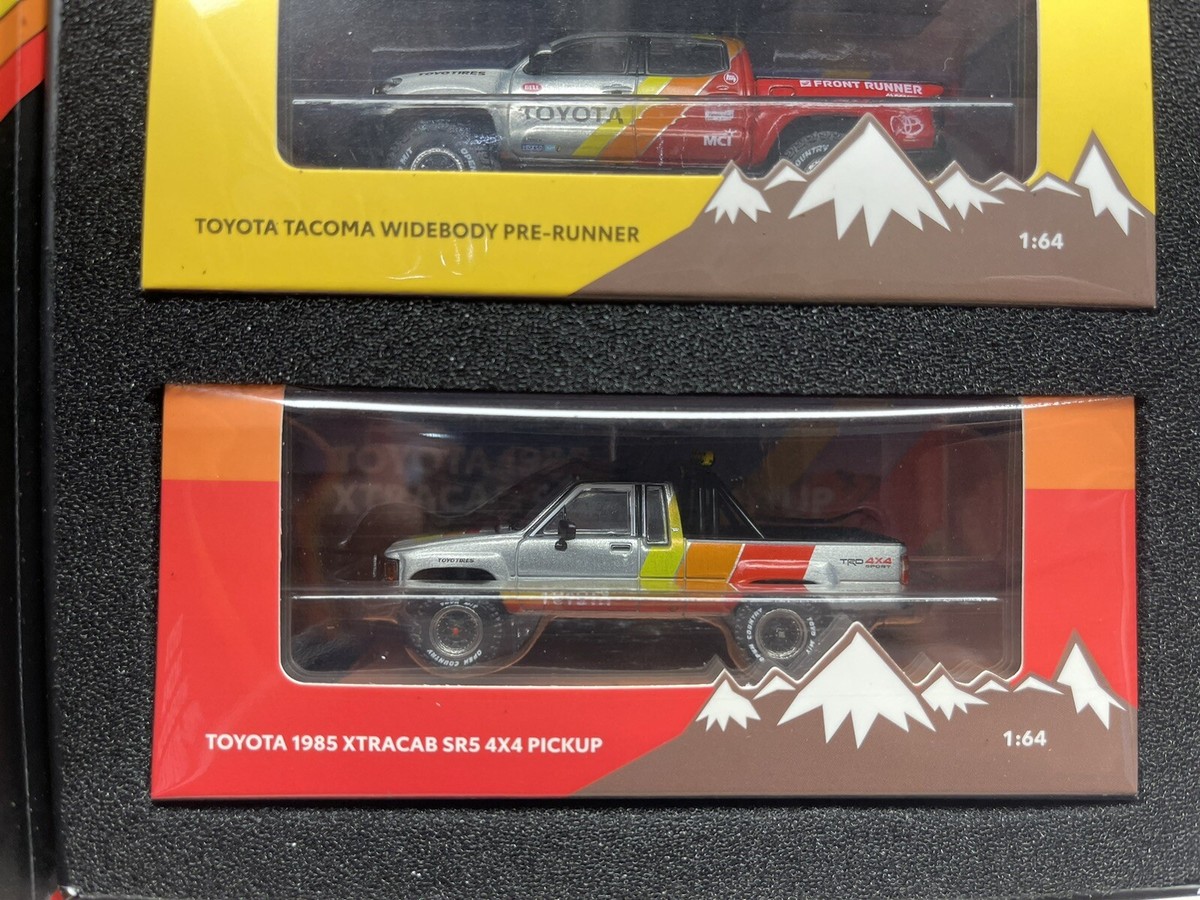 1/64 Toyota Hilux + Tacoma TRD Box set GCD DiecastTalk Exclusive