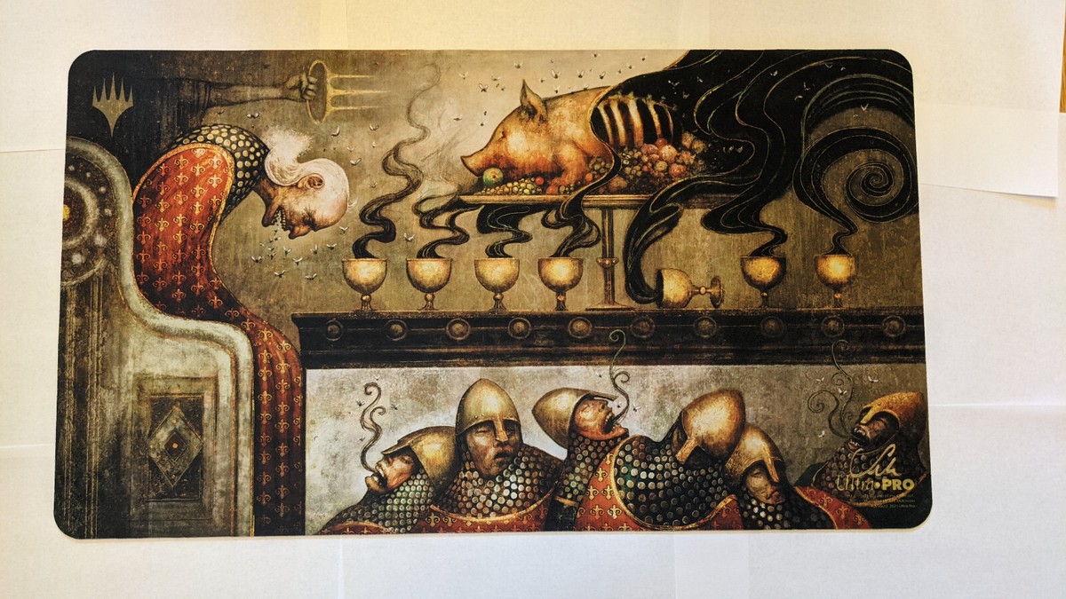 MTG Seb McKinnon Nils Hamm プレイマット サイン入り MTG Seb