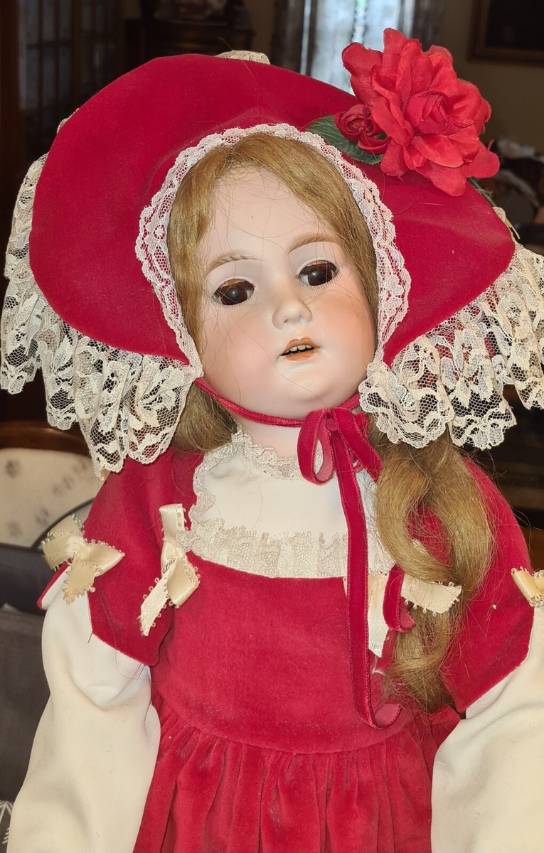 Antique Doll Simon Halbig CM Bergmann German Bisque 24