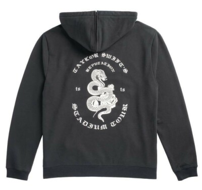 テイラースウィフト着用 Reputation 刺繍 スネーク パーカー テイラー