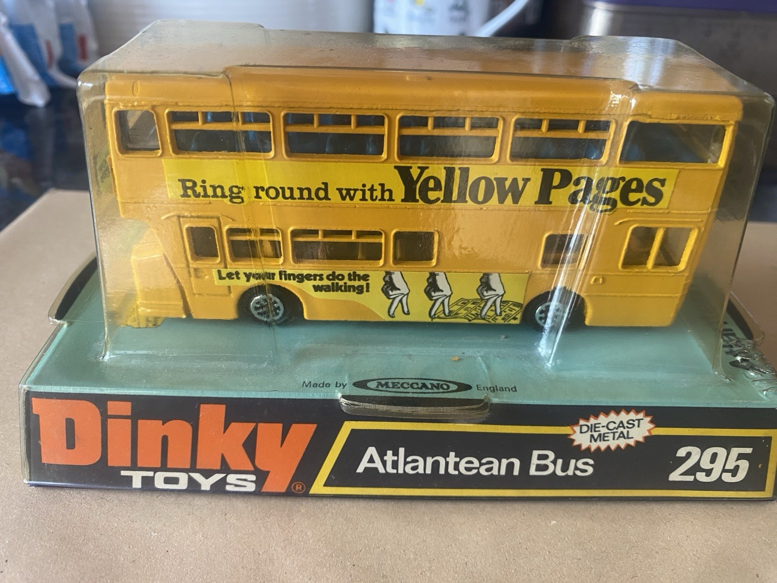 Dinky 295, Atlantean Bus (Yellow Pages) - Free Price Guide & Review
